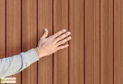 Keter Abri De Jardin En Résine Imitation Bois Darwin 46 – 2,2 M² -Promos Jardin Garage Magasin abri jardin resine imitation bois darwin46 22m