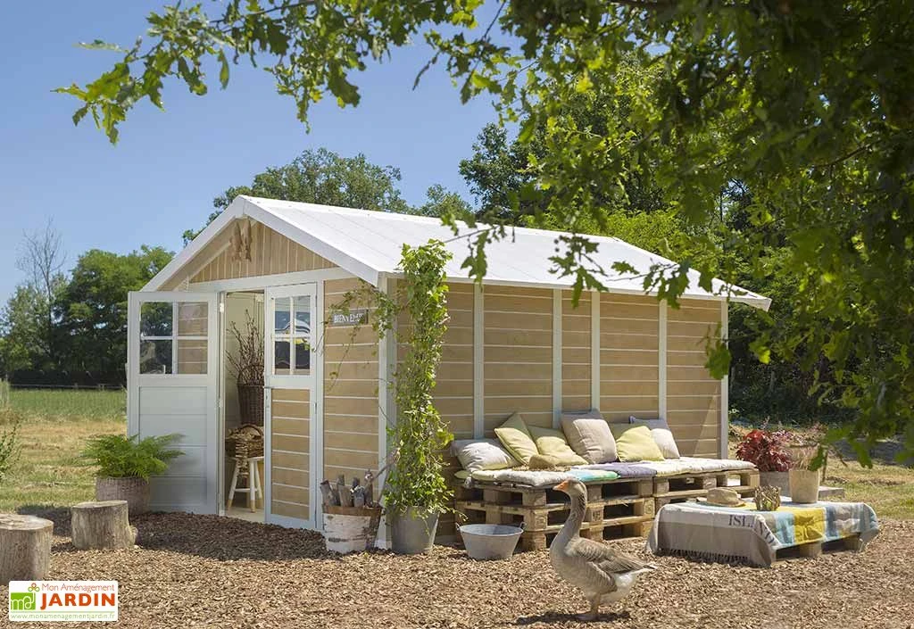 Grosfillex Abri De Jardin PVC Deco 11 Sherwood 2 Grosfillex Abri De Jardin PVC Deco 11 Sherwood – Image 2