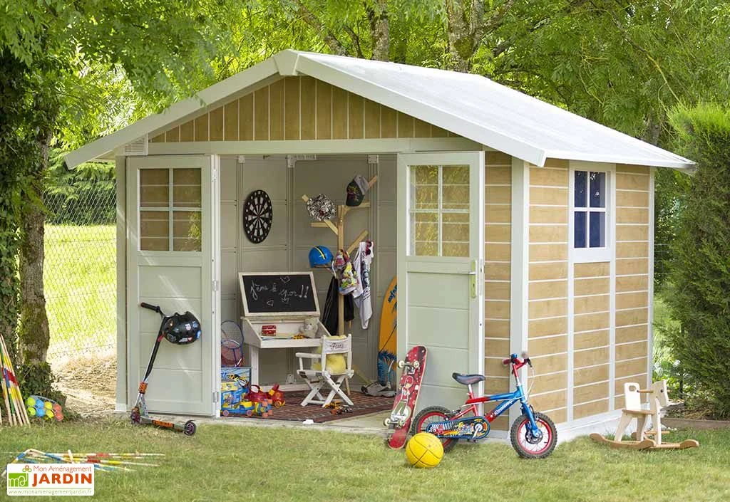 Grosfillex Abri De Jardin PVC Deco 7,5 Sherwood 2 Grosfillex Abri De Jardin PVC Deco 7,5 Sherwood – Image 2