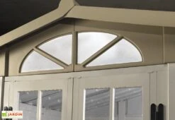 Abri De Jardin En PVC Evo 280 Beige (242x282cm) 8 Abri De Jardin En PVC Evo 280 Beige (242x282cm) -Promos Jardin Garage Magasin abri jardin resine pvc evo280 garofalo 1