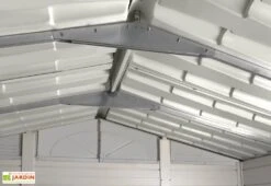 Abri De Jardin En PVC Evo 280 Beige (242x282cm) 9 Abri De Jardin En PVC Evo 280 Beige (242x282cm) -Promos Jardin Garage Magasin abri jardin resine pvc evo280 garofalo 2