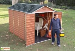 Abri De Jardin Skylight 5,6 M² Ambre | Palram - Canopia 8 Abri De Jardin Skylight 5,6 M² Ambre | Palram - Canopia -Promos Jardin Garage Magasin abri jardin skylight ambre 6m2 palram canopia