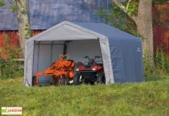 Abri De Jardin Souple En Acier Et Polyéthylène 14 M² 8 Abri De Jardin Souple En Acier Et Polyéthylène 14 M² -Promos Jardin Garage Magasin abri jardin souple acier enduit bache polyethylene 14m2 1