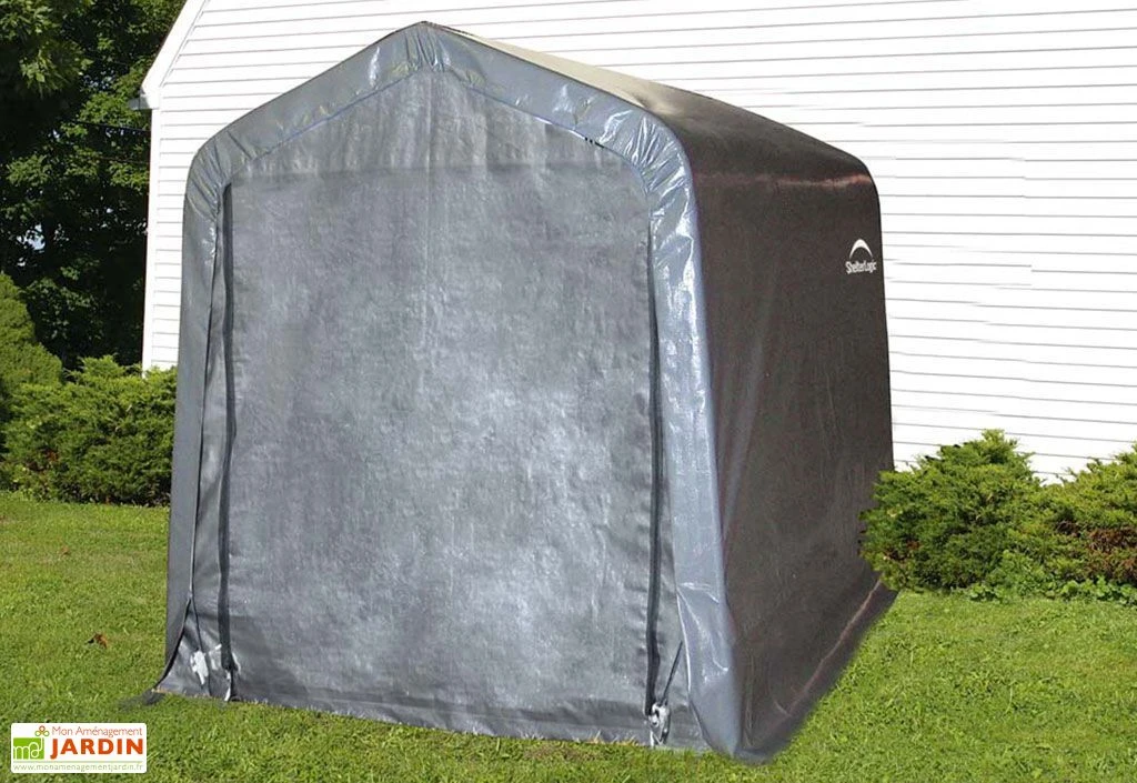 Abri De Jardin Souple En Acier Et Polyéthylène 5 M² 3 Abri De Jardin Souple En Acier Et Polyéthylène 5 M² – Image 3