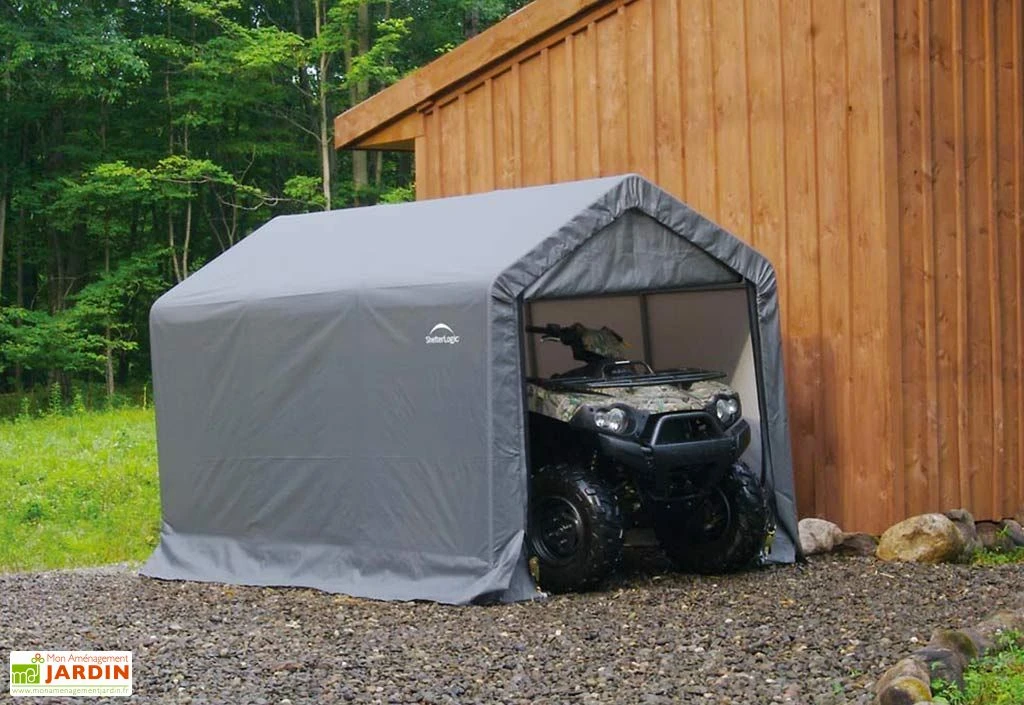 Abri De Jardin Souple En Acier Et Polyéthylène 5 M² 1 Abri De Jardin Souple En Acier Et Polyéthylène 5 M²
