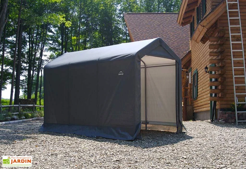 Abri De Jardin Souple En Acier Et Polyéthylène 5 M² 2 Abri De Jardin Souple En Acier Et Polyéthylène 5 M² – Image 2