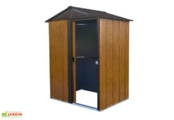 Abri De Jardin En Acier Galvanisé Imitation Bois Woodlake – 1,84 M² 9 Abri De Jardin En Acier Galvanisé Imitation Bois Woodlake – 1,84 M² -Promos Jardin Garage Magasin abri jardin spacemaker metal imitation bois