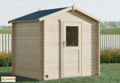 Abri De Jardin En Bois D’épicéa Brut Juno – 4,9 M²