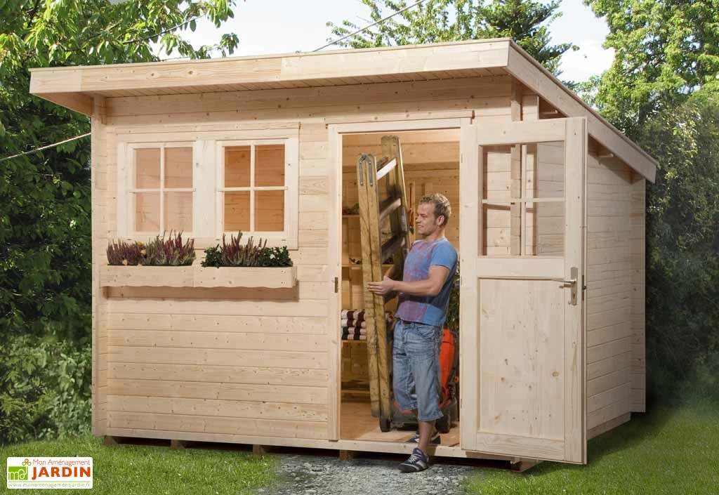 Abri De Jardin Bois Mittenwald (250x300cm) 28mm 3 Abri De Jardin Bois Mittenwald (250x300cm) 28mm – Image 3