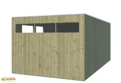 Abri De Jardin En Bois D’épicéa Traité Qube 14 M² 5 Abri De Jardin En Bois D’épicéa Traité Qube 14 M² -Promos Jardin Garage Magasin abri qube 13 8m2