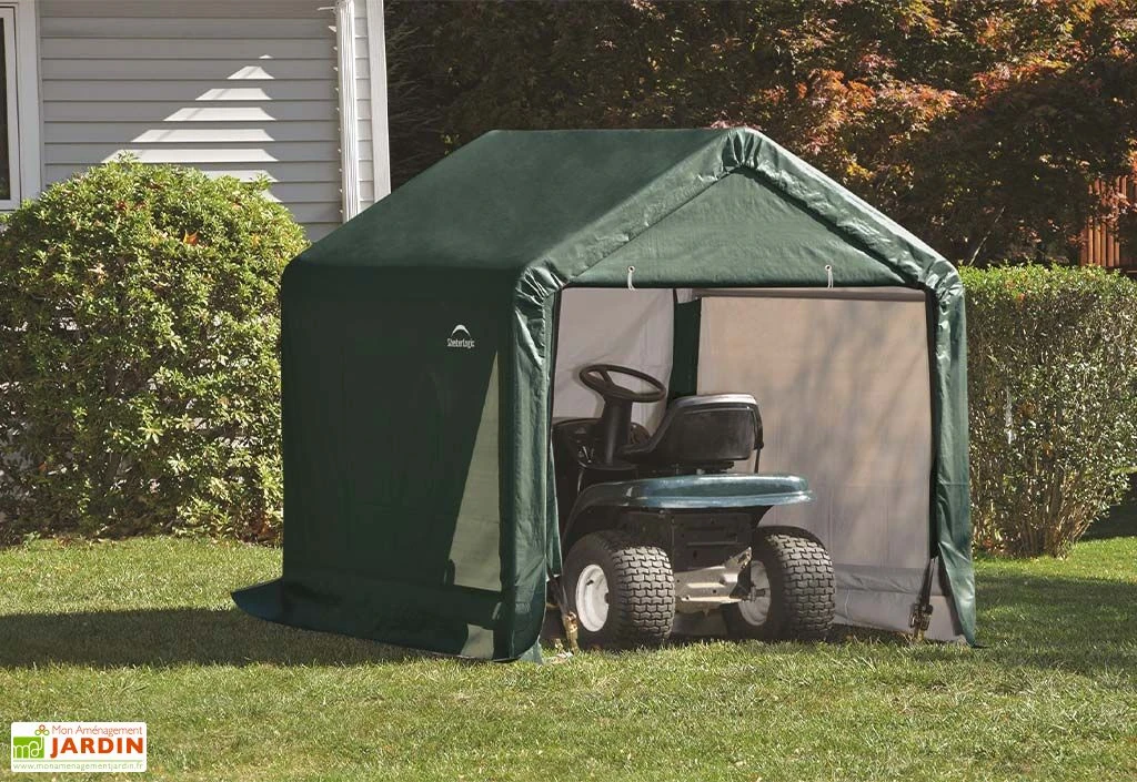 Abri De Jardin En Toile : Polyéthylène Vert 180 X 180 Cm – 3,24 M² 1 Abri De Jardin En Toile : Polyéthylène Vert 180 X 180 Cm – 3,24 M²