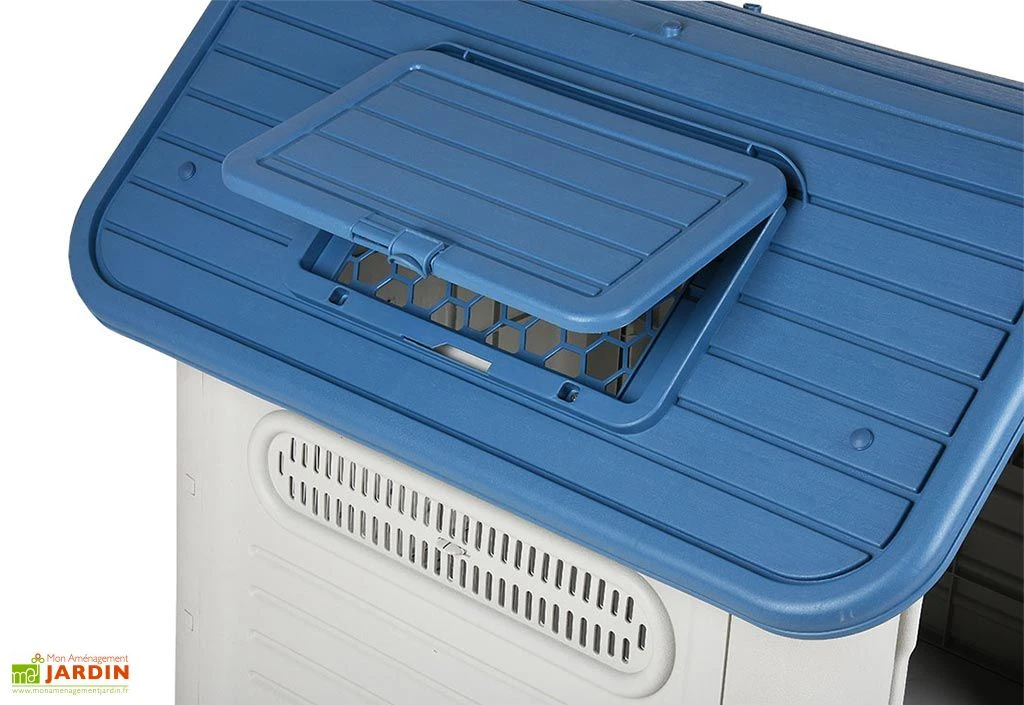 Niche Pour Chien En Résine – 72 X 75 X 87 Cm 2 Niche Pour Chien En Résine – 72 X 75 X 87 Cm – Image 2