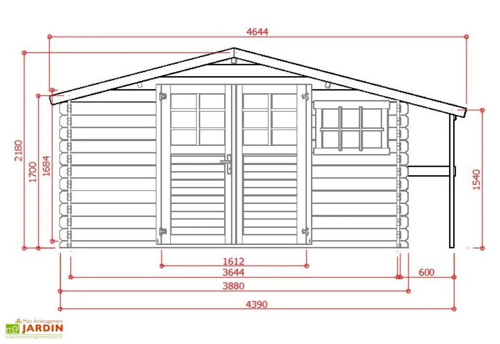 Solid Abri De Jardin P88904 28mm (388x298) 2 Solid Abri De Jardin P88904 28mm (388x298) – Image 2