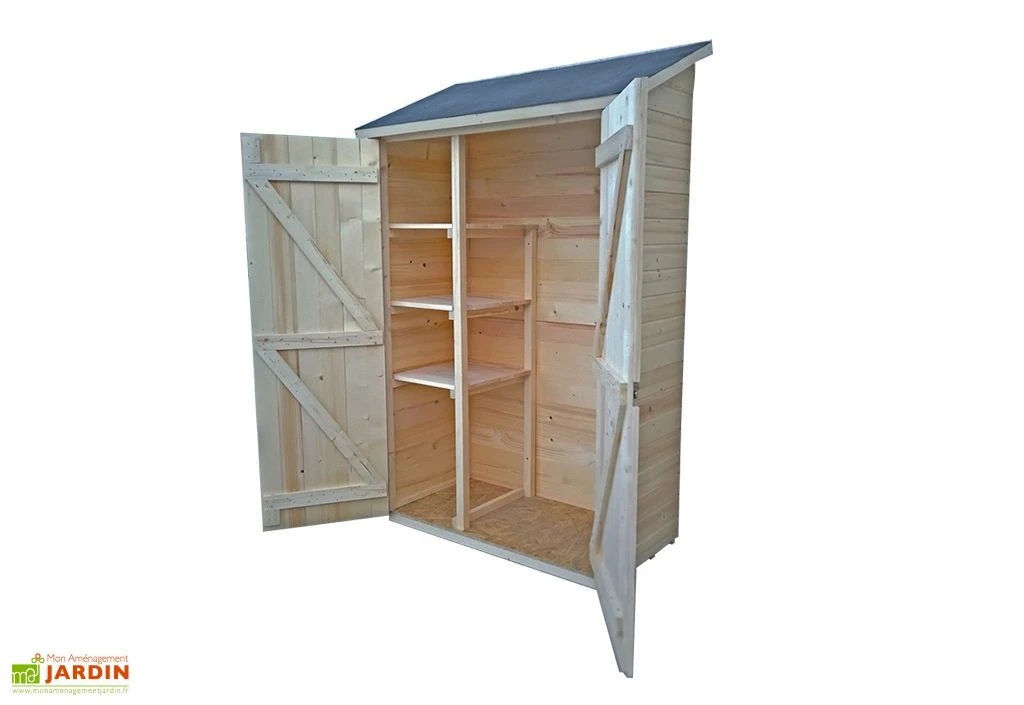Armoire De Rangement Bois 16mm - 125 X 65 X 206 Cm 4 Armoire De Rangement Bois 16mm - 125 X 65 X 206 Cm – Image 4