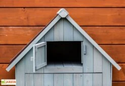 Armoire De Jardin En Bois FSC 10 Mm Bleu 179 Cm 8 Armoire De Jardin En Bois FSC 10 Mm Bleu 179 Cm -Promos Jardin Garage Magasin armoire jardin bois cabane etageres 10mm 180cm 2