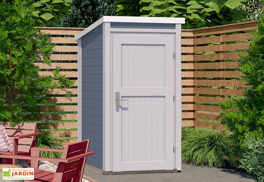 Armoire De Jardin En Bois D’Épicéa 95 X 102 X 200 Cm (4 Coloris) 3 Armoire De Jardin En Bois D’Épicéa 95 X 102 X 200 Cm (4 Coloris) – Image 3