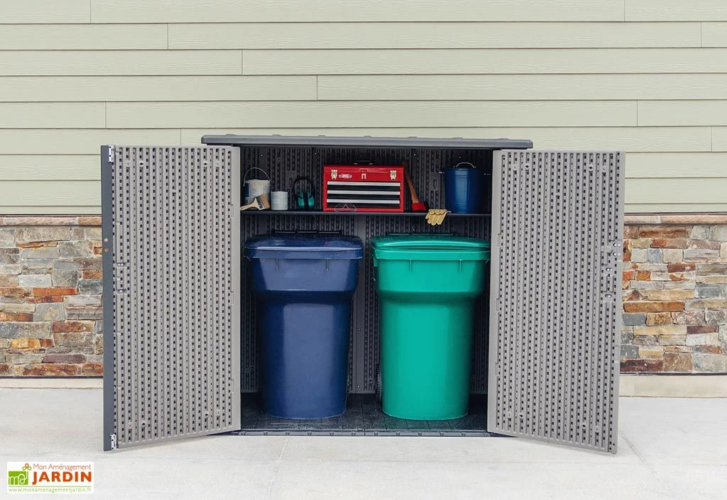 Lifetime Armoire De Jardin En Résine Effet Bois - 2,1 M² 2 Lifetime Armoire De Jardin En Résine Effet Bois - 2,1 M² – Image 2