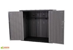 Lifetime Armoire De Jardin En Résine Effet Bois - 2,1 M² 9 Lifetime Armoire De Jardin En Résine Effet Bois - 2,1 M² -Promos Jardin Garage Magasin armoire jardin portes ouvertes lifetime