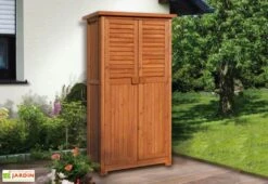 Armoire De Jardin Bois (43x80x160)