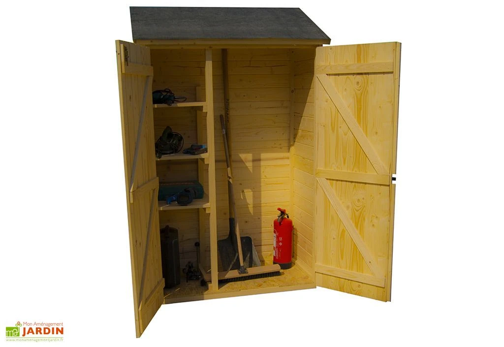 Armoire De Rangement Bois 16mm - 125 X 65 X 206 Cm 1 Armoire De Rangement Bois 16mm - 125 X 65 X 206 Cm