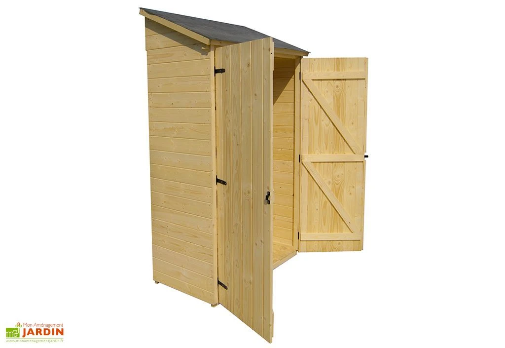 Armoire De Rangement Bois 16mm - 125 X 65 X 206 Cm 2 Armoire De Rangement Bois 16mm - 125 X 65 X 206 Cm – Image 2