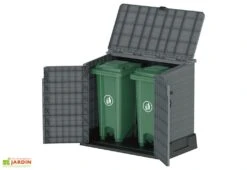 Armoire De Jardin En Résine – 850 L -Promos Jardin Garage Magasin armoire rangement exte rieur 02