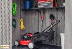 Lifetime Armoire De Jardin En Résine Effet Bois - 2,1 M² 10 Lifetime Armoire De Jardin En Résine Effet Bois - 2,1 M² -Promos Jardin Garage Magasin armoire rangement exterieur lifetime