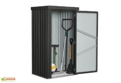 Armoire De Jardin En Acier Galvanisé Azione 81 X 98 X 180 Cm -Promos Jardin Garage Magasin armoire rangement exterieur remise outils