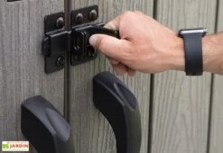 Armoire De Rangement Jardin En PVC Lifetime 1509 Litres -Promos Jardin Garage Magasin armoire rangement jardin pvc lifetime abri 1509litres 6