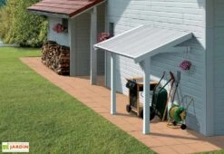 Grosfillex Auvent Pour Abri De Jardin PVC 6 Grosfillex Auvent Pour Abri De Jardin PVC -Promos Jardin Garage Magasin auvent2