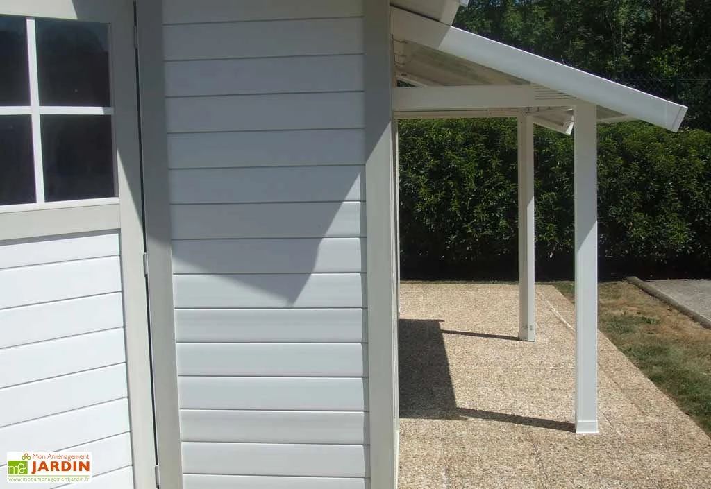Grosfillex Auvent Pour Abri De Jardin PVC 1 Grosfillex Auvent Pour Abri De Jardin PVC