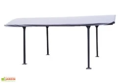 Bâche Pour Carport En Aluminium Et Toiture Polycarbonate 7 Bâche Pour Carport En Aluminium Et Toiture Polycarbonate -Promos Jardin Garage Magasin bache pvc carport aluminium polycarbonate 1