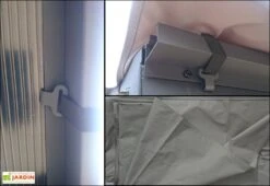 Bâche Pour Carport En Aluminium Et Toiture Polycarbonate 6 Bâche Pour Carport En Aluminium Et Toiture Polycarbonate -Promos Jardin Garage Magasin bache pvc carport aluminium polycarbonate