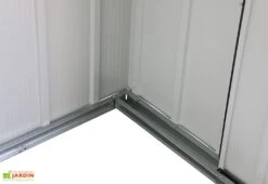 Abri De Jardin En Métal Galvanisé Anthracite Duramax 7 M² 6 Abri De Jardin En Métal Galvanisé Anthracite Duramax 7 M² -Promos Jardin Garage Magasin base abri jardin metal duramax duae1010pr