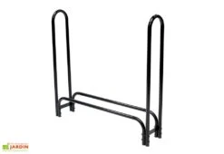 Porte-bûches En Acier Inoxydable Avec Housse En Polyester – 126 Cm 9 Porte-bûches En Acier Inoxydable Avec Housse En Polyester – 126 Cm -Promos Jardin Garage Magasin bucher en acier