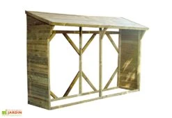 Abri Range-bûches En Bois Traité 4 M³ - Memphis XL