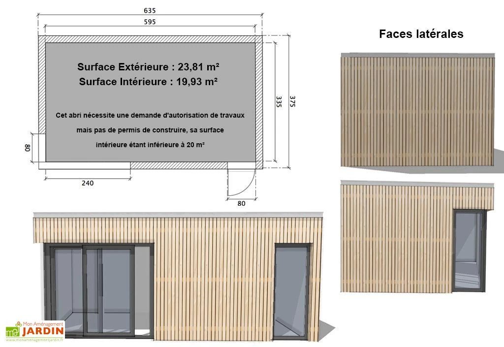 Bungalow Design Studio Avec Baie D'angle + Porte (635x375) 3 Bungalow Design Studio Avec Baie D'angle + Porte (635x375) – Image 3