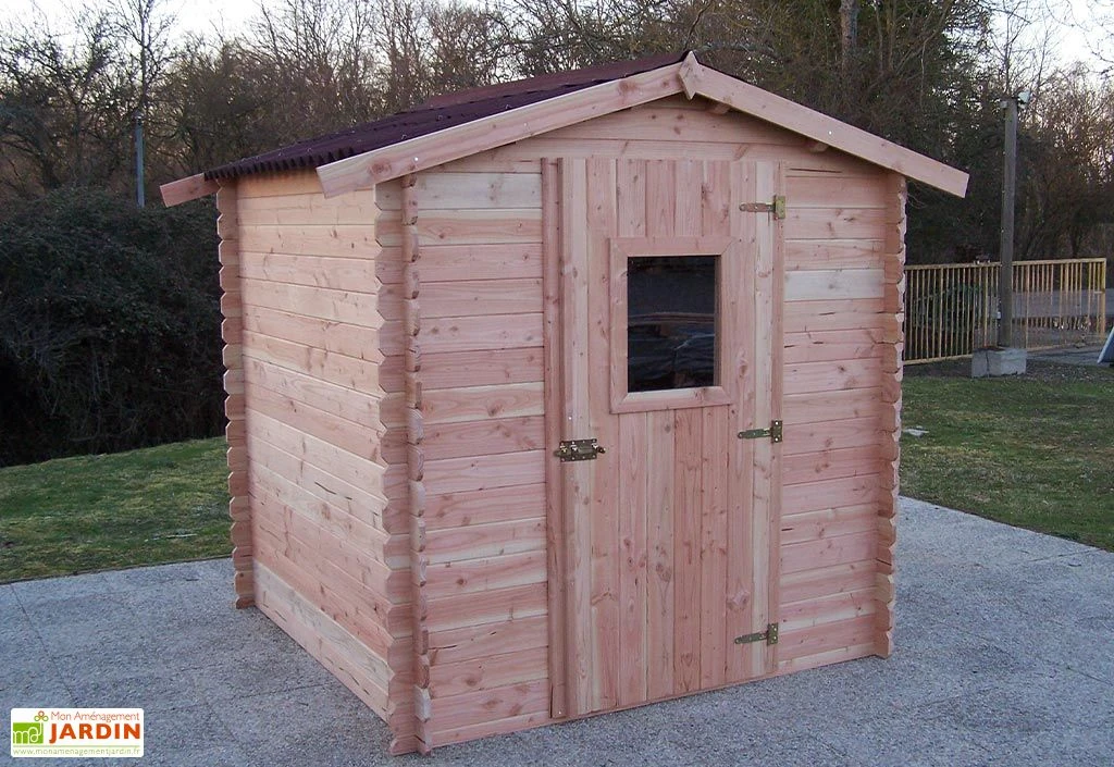 Abri De Jardin En Bois Douglas 20 Mm – 4,71 M² : 2,31 X 2,04 M 1 Abri De Jardin En Bois Douglas 20 Mm – 4,71 M² : 2,31 X 2,04 M