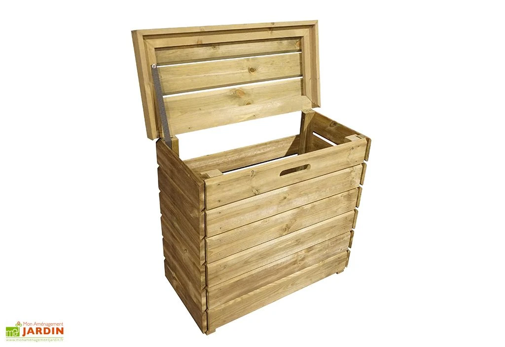 Cache Bouteille De Gaz En Bois Traité (2 Bouteilles) – Malo 3 Cache Bouteille De Gaz En Bois Traité (2 Bouteilles) – Malo – Image 3