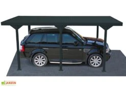 Carport En Acier Epoxy Anthracite 15 M2 Duramax Palladium 5 X 3 M 9 Carport En Acier Epoxy Anthracite 15 M2 Duramax Palladium 5 X 3 M -Promos Jardin Garage Magasin carport acier galvanise gris anthracite duramax palladium 543x287cm 2
