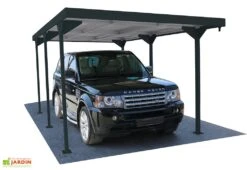 Carport En Acier Epoxy Anthracite 15 M2 Duramax Palladium 5 X 3 M 10 Carport En Acier Epoxy Anthracite 15 M2 Duramax Palladium 5 X 3 M -Promos Jardin Garage Magasin carport acier galvanise gris anthracite duramax palladium 543x287cm