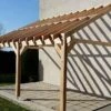 Carport Adossé En Bois Douglas 13,5 à 37,5 M² – Bretagne 3 Poteaux