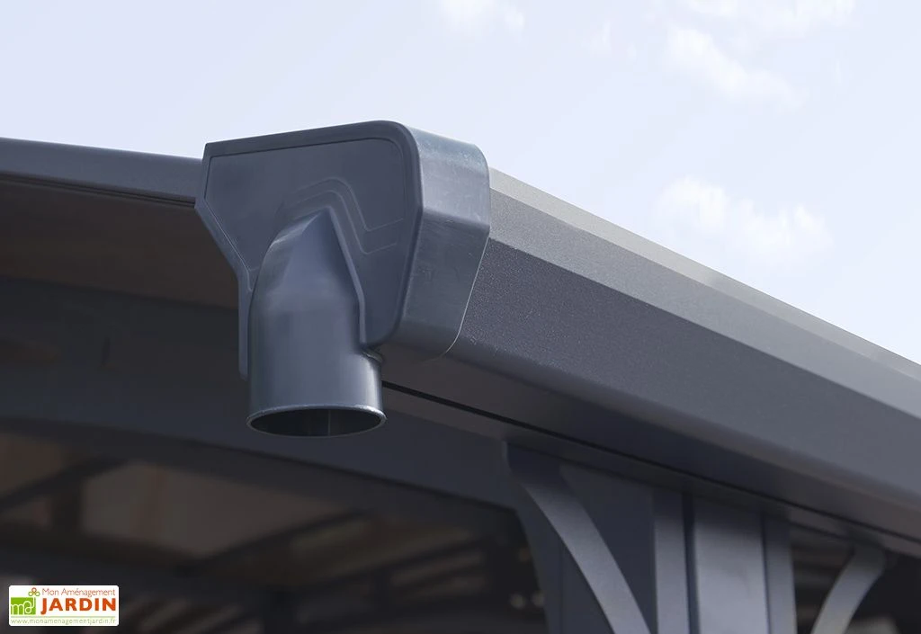 Carport En Aluminium Et Polycarbonate Arcadia 12700 46 M² 4 Carport En Aluminium Et Polycarbonate Arcadia 12700 46 M² – Image 4