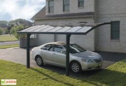 Carport Arizona Breeze 4,95 X 2,89 M Gris | Palram - Canopia 8 Carport Arizona Breeze 4,95 X 2,89 M Gris | Palram - Canopia -Promos Jardin Garage Magasin carport aluminium polycarbonate autoportant design 495x300 4