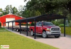 Carport En Aluminium Et Polycarbonate Arcadia 12700 46 M²