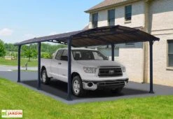 Carport Arcadia 6,49 X 3,59 M Gris | Palram - Canopia