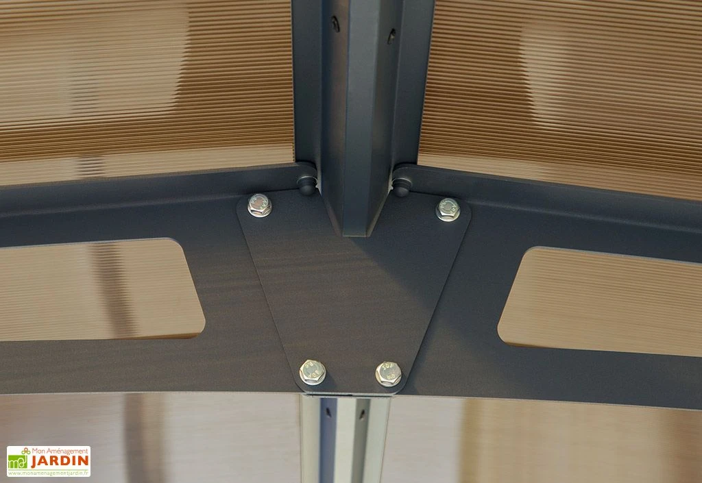 Carport En Aluminium Et Polycarbonate Arcadia 12700 46 M² 5 Carport En Aluminium Et Polycarbonate Arcadia 12700 46 M² – Image 5