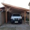 Carport En Bois Douglas Toit 1 Pente 12 à 20 M² – Provence 4 Poteaux