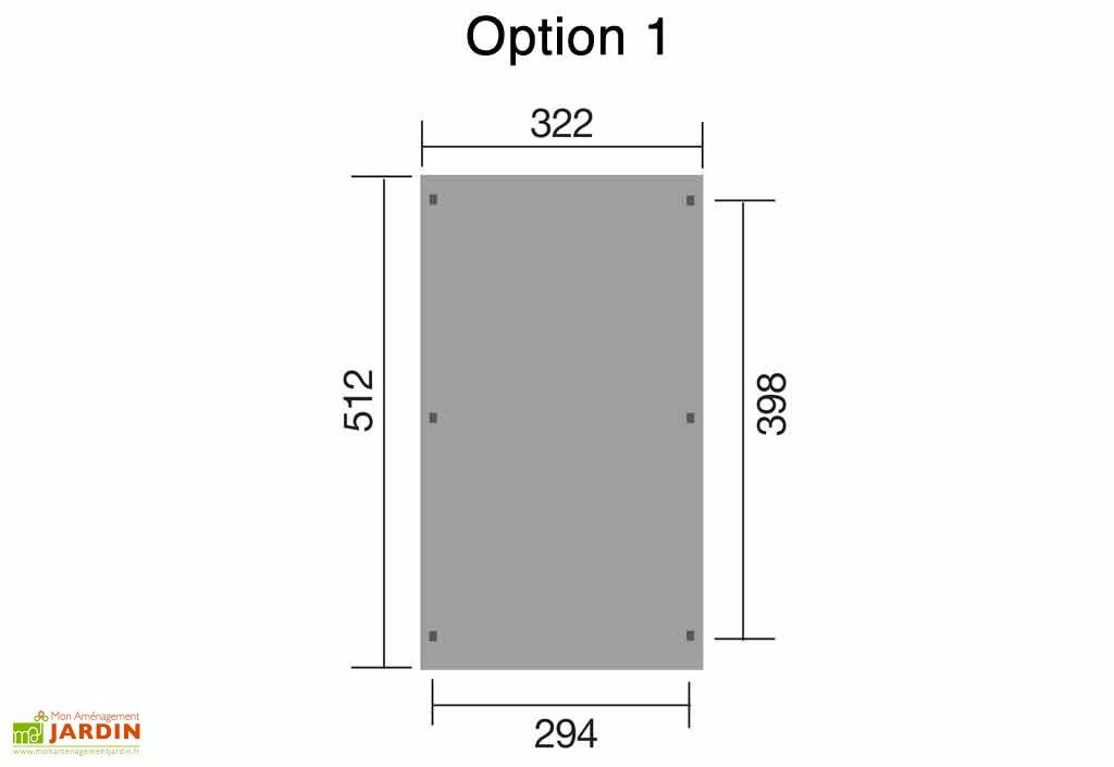 Carport Bois Optima 1 Voiture (Plusieurs Tailles) 2 Carport Bois Optima 1 Voiture (Plusieurs Tailles) – Image 2
