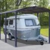 Carport Camping-car Alpine 5,07 X 3,52 M Gris | Palram - Canopia